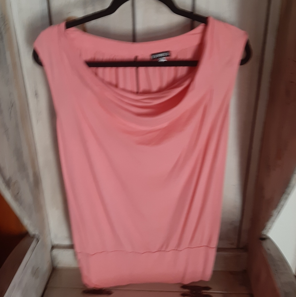 Express cotton sleeveless shirt